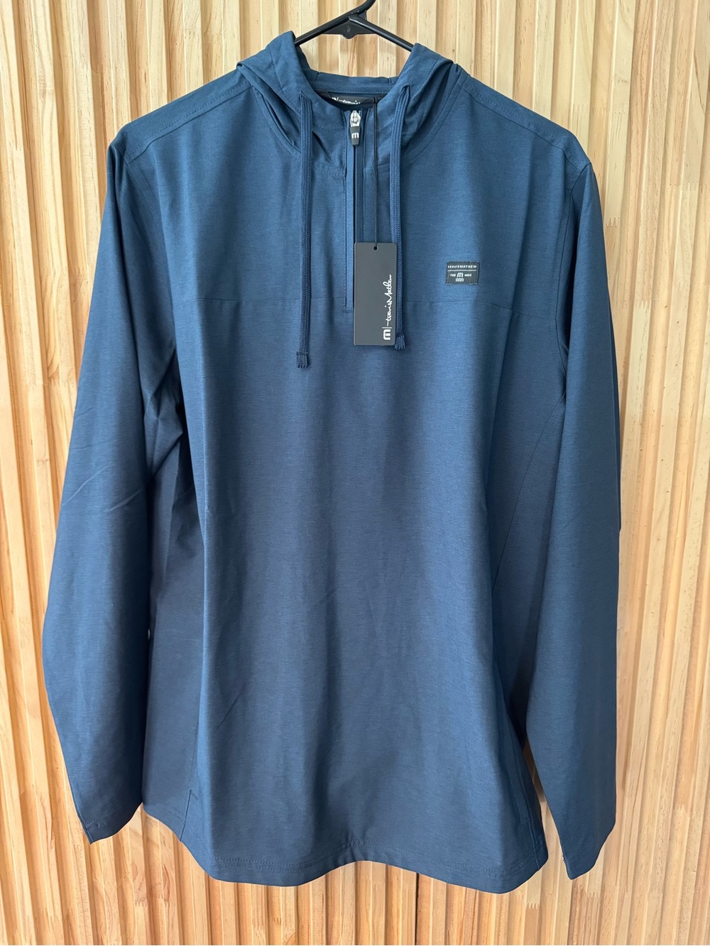 Tavis Mathew Top Flight Half Zip Mens Hooded Pullover